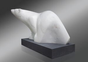 Life-size polar bear 2014-2015