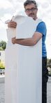 Yesterday Today Tomorrow - Sculpture "Empathy" with man